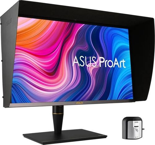 ASUS ProArt PA27UCX-K - Écran LED - 27" - 3840 x 2160 4K @ 60 Hz - IPS - 1000 cd/m² - 1000:1 - DisplayHDR 1000 - 5 ms - 2xHDMI, DisplayPort, USB-C - haut-parleurs - noir - avec X-Rite i1 Display...
