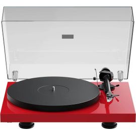Platine vinyle hi-fi Pro-Ject Debut Carbon Evo II Rouge laqué