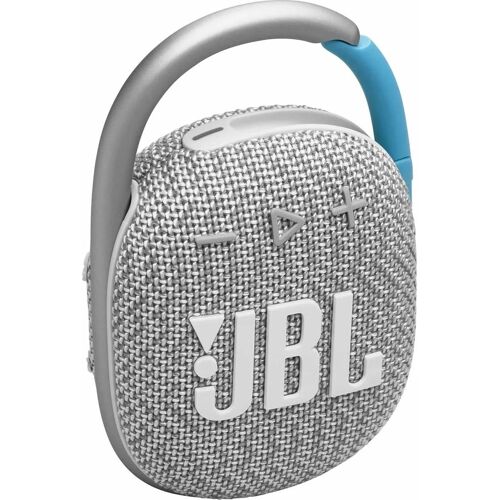 JBL Clip 4 Eco - Haut-parleur - pour utilisation mobile - sans fil - Bluetooth 5.1 - 5 watt - blanc