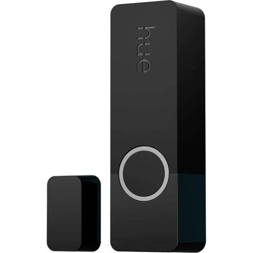 Philips Hue Secure Contact Sensor - Capteur de contact Noir - Détecteur d'ouverture de porte et fenêtre