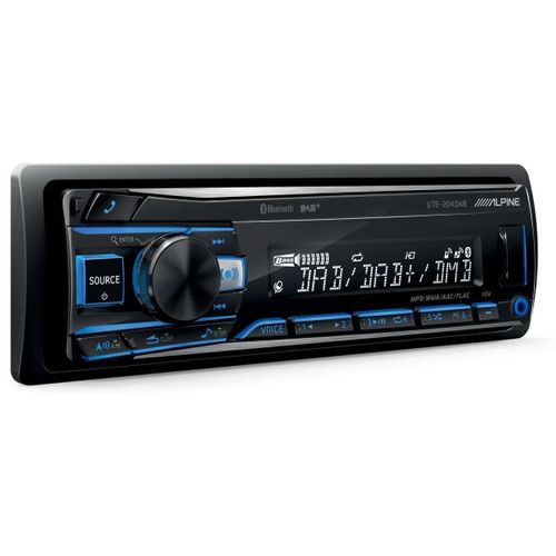 UTE-204DAB - Autoradio Numerique BT FLAC/MP3/WMA/AAC - USB/iPod/iPhone - DAB+ 4x50W