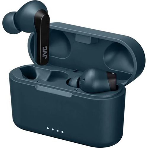 JVC HA-A9T - Écouteurs sans fil avec micro - intra-auriculaire - Bluetooth - Bleu