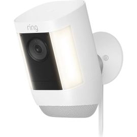Caméra Ring Spotlight Cam Pro Plug-in Blanc
