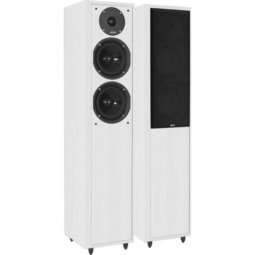 Eltax Enceinte Monitor IX Blanche Enceintes Colonnes (la Paire)
