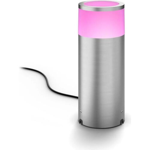 Philips Hue - Calla Outdoor Pedestal - White & Color Ambiance