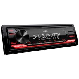 JVC KD-X282DBT - Automobile - récepteur numérique - intégrée dans le tableau de bord - DIN unique - 50 Watts x 4