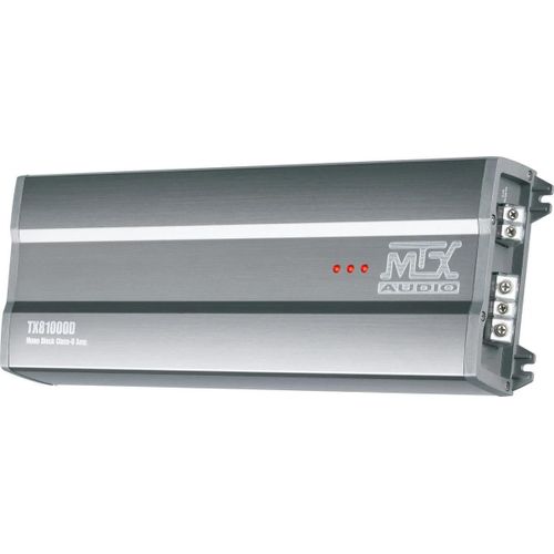 MTX TX81000D Amplificateur 12V Bloc Mono Classe-D 1x1000W RMS en Aluminium