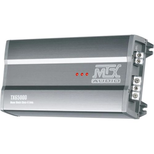 MTX TX6500D Amplificateur 12V Bloc Mono Classe-D 1x500W RMS en Aluminium