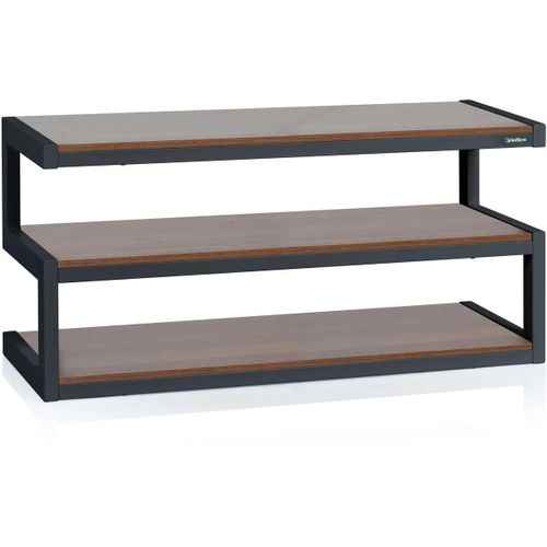 Norstone - Table Triple Plateaux - Jusqu'à 50kg - Acier Laqué - 110cm