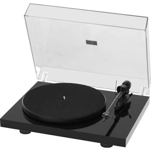 Platine Vinyle Pro Ject DEBUT III RÉFÉRENCE OM5E NOIR LAQUÉ