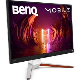 BenQ Mobiuz EX3210U - Écran LED - 32" - 3840 x 2160 4K @ 144 Hz - IPS - 300 cd/m² - 1000:1 - DisplayHDR 600 - 1 ms - 2xHDMI, DisplayPort - haut-parleurs avec subwoofer
