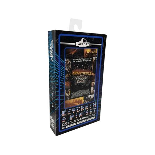 Star Trek Ii: The Wrath Of Khan - Chs Keychain And Pin Set
