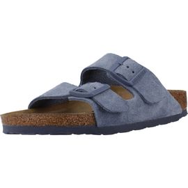 Birkenstock Arizona Suede Leather Colour Bleu