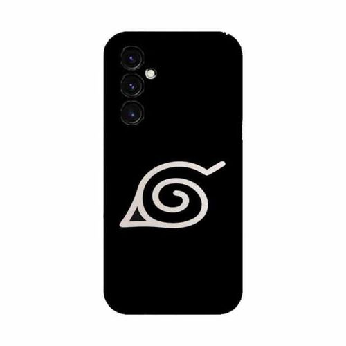 Coque pour Samsung Galaxy A05S Antichoc Konoha Symbole Noir