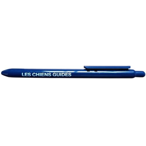 France Stylo Pen Les Chiens Guides Bleu