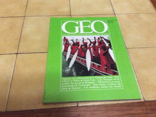Géo. Revue À La Découverte D’Un Nouveau Monde N. 20 De 1980
