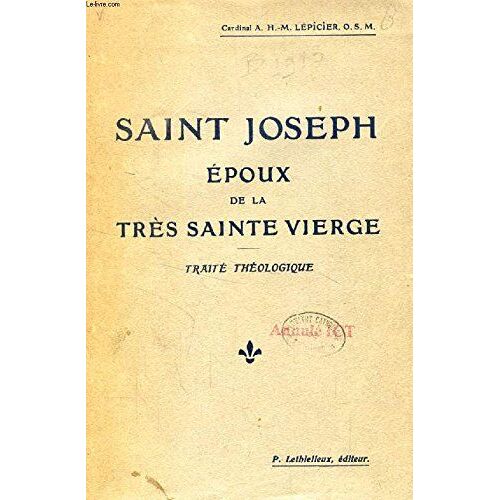 Saint Joseph Epoux De La Tres Sainte Vierge