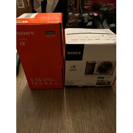 Sony a6000 24 mpix + Objectif 16-50mm + Objectif 55-210mm