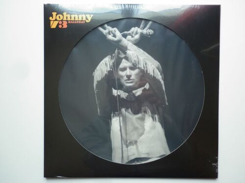 Johnny Hallyday Album 33tours Vinyle Picture Disc Lyon Palais D'hiver 14 Avril