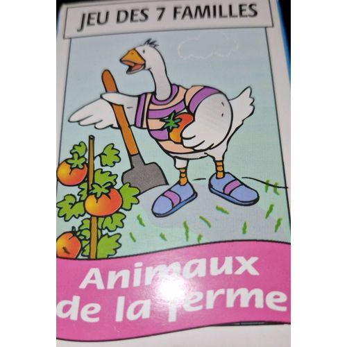 Jeu Des 7 Familles Animaux De La Ferme