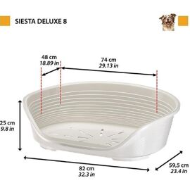 Corbeille - Ferplast - Siesta Deluxe 8 - Vert