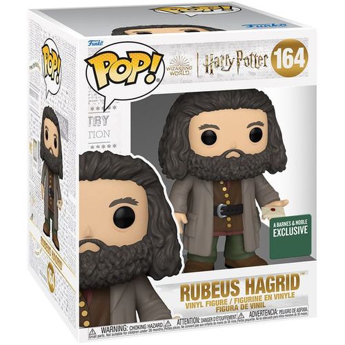 Figurine Funko Pop - Harry Potter N°164 - Rubeus Hagrid Avec Lettre - 15 Cm (77381)