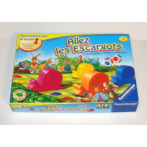 Jeu En Bois Allez Les Escargots Ravensburger 2009