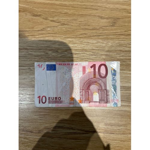 Billet De 10 Euros Année 2002