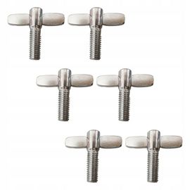 6 Vis À Oreilles De 20 Mm Pour Pied De Cymbale Et Caisse Claire De Batteur