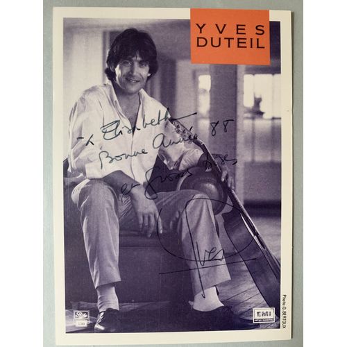 Yves Duteil - Autographe