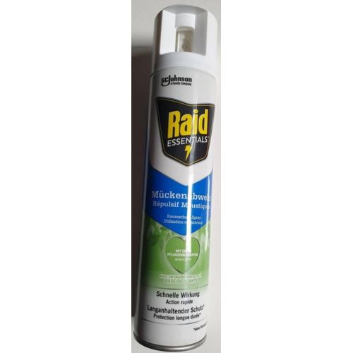 Repulsif moustiques spray Raid Essential 300ml