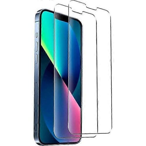 Lot de 2 protecteurs d¿écran en verre trempé - iPhone 14 Pro Max Transparent