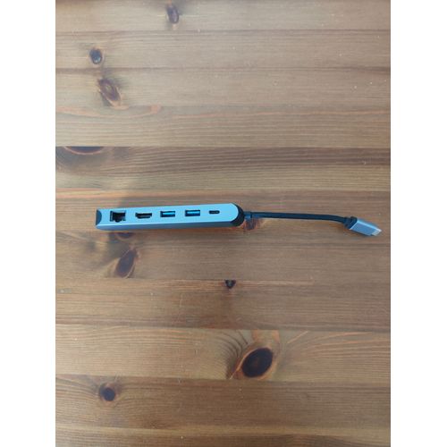 Hub USB C ADEQWAT USB-C / multiports 6 en 1