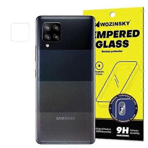 Cache d'objectif Samsung A42 5G / cache appareil photo en verre Transparent