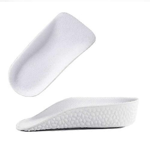 Confortable Get Longer Sole Boost - Inserts De Chaussures Pour Une Longueur Accrue 1,5 Cm Blanc
