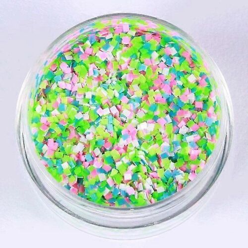 Paillettes Pour Les Ongles - Mix - Pixel - 8ml - Paillettes Multicolore 