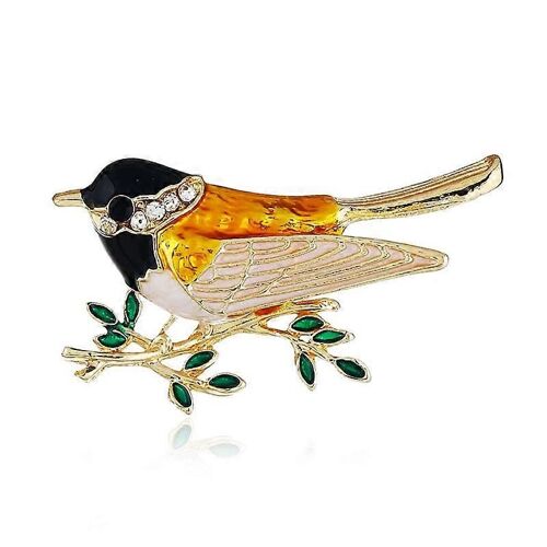 Qualité Supérieure Beau Cristal Hirondelle Broche Animal Broche Oiseau Revers Pin Femmes Bijoux