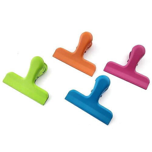 Pinces À Puce Croc Jaws. Inox. 3 Pouces - Paquet De 4, Multicolore