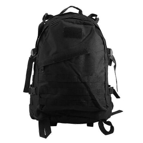 Sac à dos en plein air 40L 600D imperméable à dos en tissu Oxford Sac à dos Camouflage Sports Voyage Sac De Randonnée Noir