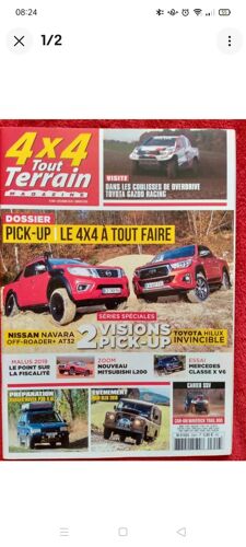 4x4 Tout Terrain Magazine N°350 - Pickup Le 4x4 À Tout Faire