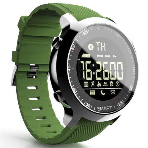 Montre Connectée IP68 Étanche Notification Smartwatch Moniteur de Marche Vert YONIS