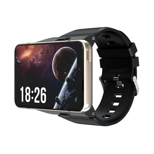 Montre Connectée Android 4g 2.88' Tft Smartwatch 4gb+64gb Double Caméra Gps Or Yonis