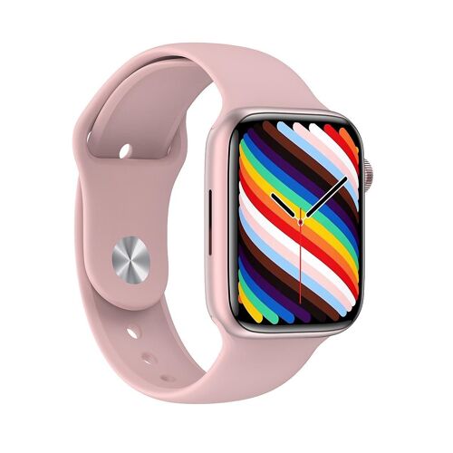 Montre Connectée Intelligente Écran Tft 1.92' Santé Et Sport Avec Appels Bluetooth Rose Yonis