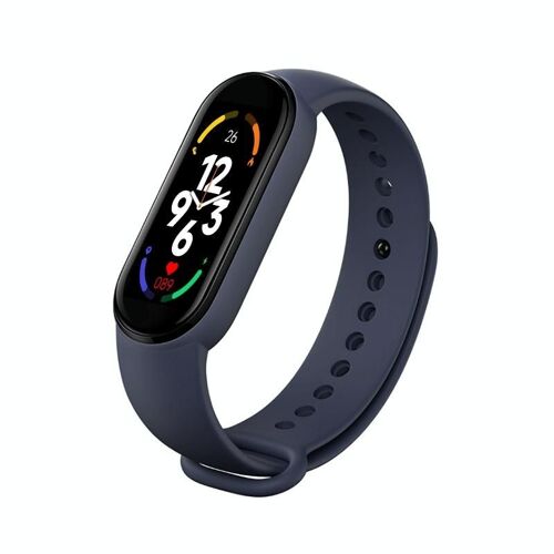 Montre Intelligente Noire: Surveillance Cardiaque Tension Étanche IP67 Bluetooth Bleu YONIS