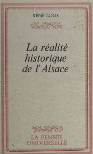 La Réalité Historique De L'alsace