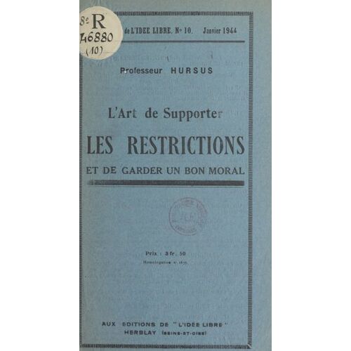 L'art De Supporter Les Restrictions Et De Garder Un Bon Moral