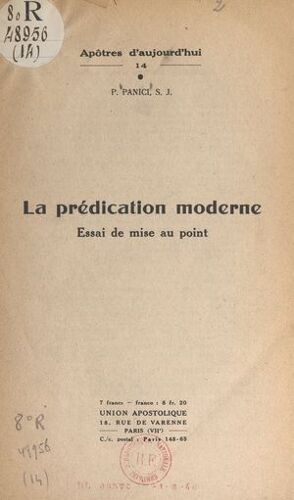La Prédication Moderne