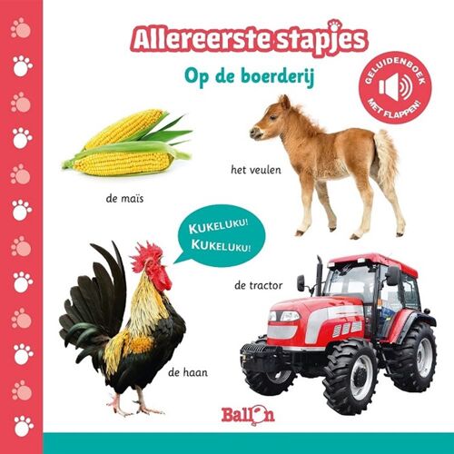 Ballon Kids - Ballon Media N.V. Geluidenboek: Op De Boerderij. 2+