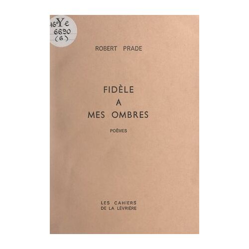 Fidèle À Mes Ombres
