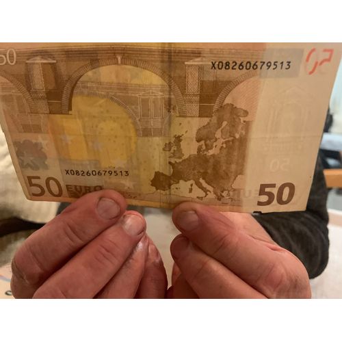 Billet 50€ Collection 2002  Commençant Par X